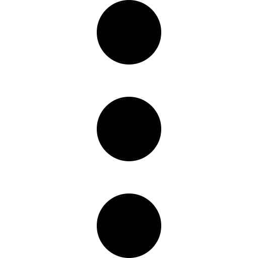 Drei Punkte Symbol