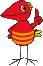 Bunter Vogel